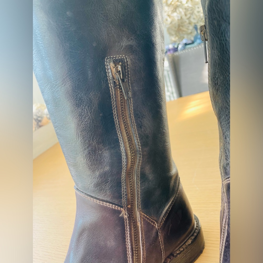 BED STU MANCHESTER LACE BACK DISTRESSED BOOTS SIZE 9 - Picture 10 of 16